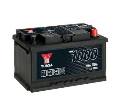 Yuasa Automotive YBX1100 akkumulátor, 12V 65Ah 540A J+ EU, alacsony